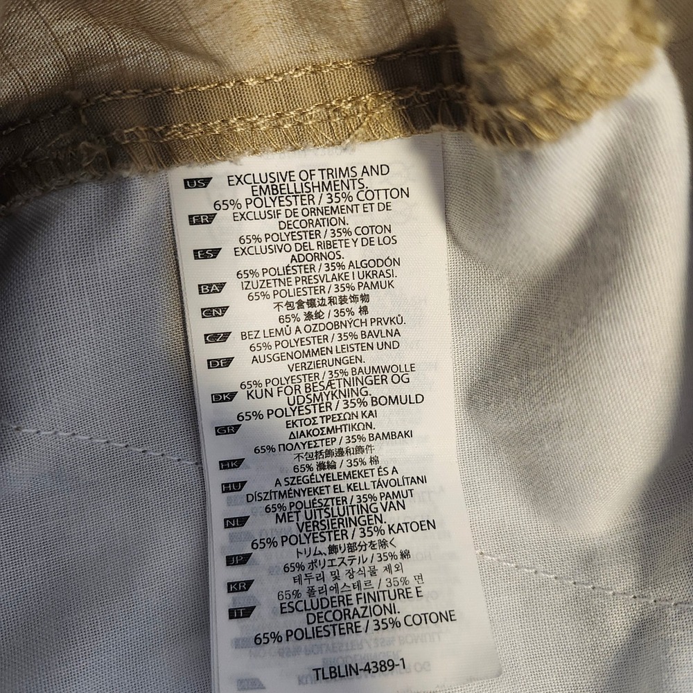 5.11 Tactical Mens 42x30 Taclite Pro Cargo Pants Khaki Tan Ripstop Workwear - Picture 5 of 6